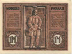 Passau - Stadt - Juni 1921 - 1 Mark