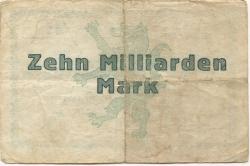 Passau - Stadt - 25.10.1923 - 10 Milliarden Mark