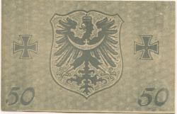 Patschkau (heute: PL-Paczków) - Stadt - 1917 - 50 Pfennig