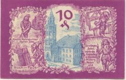 Patschkau (heute: PL-Paczków) - Stadt - 1921 - 10 Pfennig