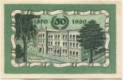 Patschkau (heute: PL-Paczków) - Stadt - 1921 - 50 Pfennig