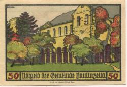 Paulinzella (heute: Königsee) - Gemeinde - - 31.3.1922 - 50 Pfennig
