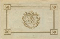 Pegau - Bismarck-Denkmals-Ausschuss - -- - 50 Pfennig