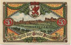 Penkun - Stadt - 1.5.1921 - 50 Pfennig
