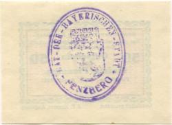 Penzberg - Gemeinde - 5.4.1917 - 50 Pfennig