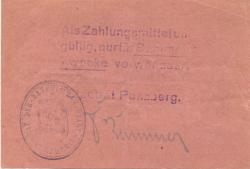 Penzberg - Bergwerk - 23.4.1919 - 50 Mark