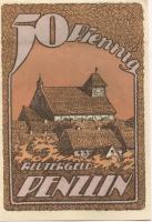 Penzlin - Stadt - - 31.5.1922 - 50 Pfennig
