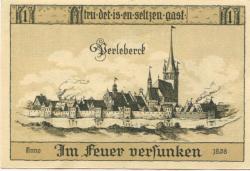 Perleberg - Stadt - - 31.12.1921 - 50 Pfennig