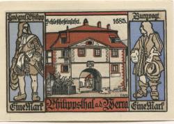 Philippsthal - Gemeinde - 1.10.1921 - 1 Mark