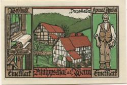 Philippsthal - Gemeinde - 1.10.1921 - 1 Mark