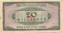 Pirmasens - Stadt - 12.9.1923 - 20 Millionen Mark
