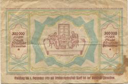 Pirmasens - Stadt - 20.7.1923 - 1.9.1923 - 300000 Mark