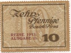 Pirna - Amtshauptmannschaft - - 31.12.1918 - 10 Pfennig