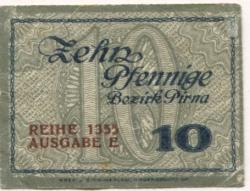 Pirna - Amtshauptmannschaft - - 31.12.1918 - 10 Pfennig