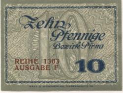 Pirna - Amtshauptmannschaft - - 31.12.1918 - 10 Pfennig