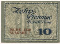 Pirna - Amtshauptmannschaft - - 31.12.1918 - 10 Pfennig