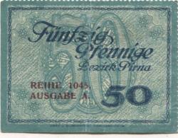 Pirna - Amtshauptmannschaft - - 31.12.1918 - 50 Pfennig