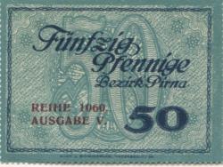 Pirna - Amtshauptmannschaft - - 31.12.1918 - 50 Pfennig 