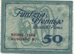 Pirna - Amtshauptmannschaft - - 31.12.1918 - 50 Pfennig
