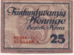 Pirna - Amtshauptmannschaft - - 31.12.1920 - 25 Pfennig