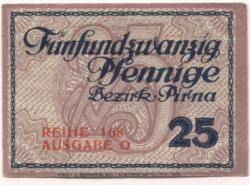 Pirna - Amtshauptmannschaft - - 31.12.1920 - 25 Pfennig