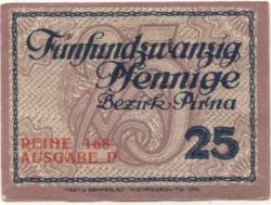 Pirna - Amtshauptmannschaft - - 31.12.1920 - 25 Pfennig