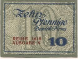 Pirna - Amtshauptmannschaft - - 31.12.1921 - 10 Pfennig