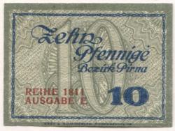 Pirna - Amtshauptmannschaft - - 31.12.1921 - 10 Pfennig