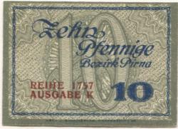 Pirna - Amtshauptmannschaft - - 31.12.1921 - 10 Pfennig