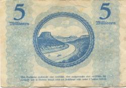 Pirna - Amtshauptmannschaft - 1.9.1923 - 5 Millionen Mark