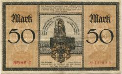 Pirna - Stadt - 1.11.1922 - 50 Mark