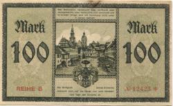 Pirna - Stadt - 1.11.1922 - 100 Mark