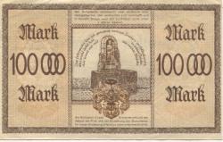 Pirna - Stadt - 17.8.1923 - 100000 Mark