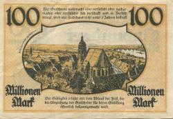 Pirna - Stadt - 15.10.1923 - 100 Millionen Mark