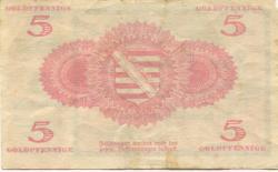 Plauen - Handelskammer - 12.11.1923 - 5 Gold-Pfennig