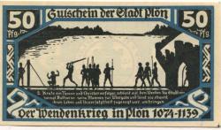 Plön - Stadt - 1921 - 50 Pfennig