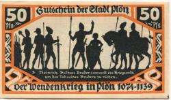 Plön - Stadt - 1921 - 50 Pfennig