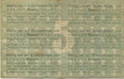 Pößneck - Stadt - 11.8.1923 - 5 Millionen Mark 