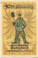 Potsdam - Stadt - 28.11.1921 - 1.4.1922 - 50 Pfennig 