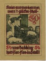 Pries und Friedrichsort (heute: Kiel) - Baugenossenschaft Eigenheim - -- - 50 Pfennig