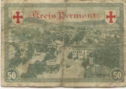 Pyrmont (Bad) - Kreis - 15.6.1919 - 50 Pfennig 