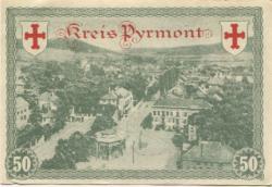 Pyrmont (Bad) - Kreis - 15.6.1919 - 50 Pfennig 