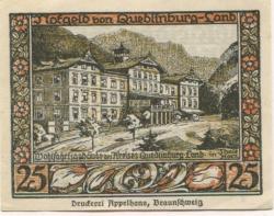 Quedlinburg - Kreis - - 1.1 1923 - 25 Pfennig 