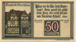 Quedlinburg - Stadt - 1.6.1921 - 31.12.1924 - 50 Pfennig