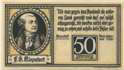 Quedlinburg - Stadt - 1.6.1921 - 31.12.1924 - 50 Pfennig 