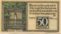 Quedlinburg - Stadt - 1.6.1921 - 31.12.1924 - 50 Pfennig