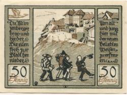 Quedlinburg - Stadt - 22./23.4.1922 - 50 Pfennig