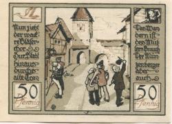 Quedlinburg - Stadt - 22./23.4.1922 - 50 Pfennig