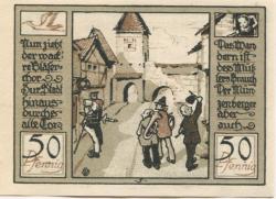 Quedlinburg - Stadt - 22./23.4.1922 - 50 Pfennig 