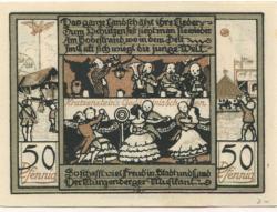 Quedlinburg - Stadt - 22./23.4.1922 - 50 Pfennig 